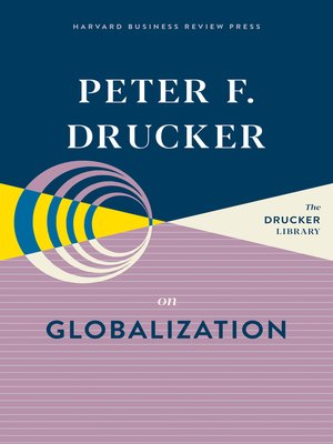 cover image of Peter F. Drucker on Globalization